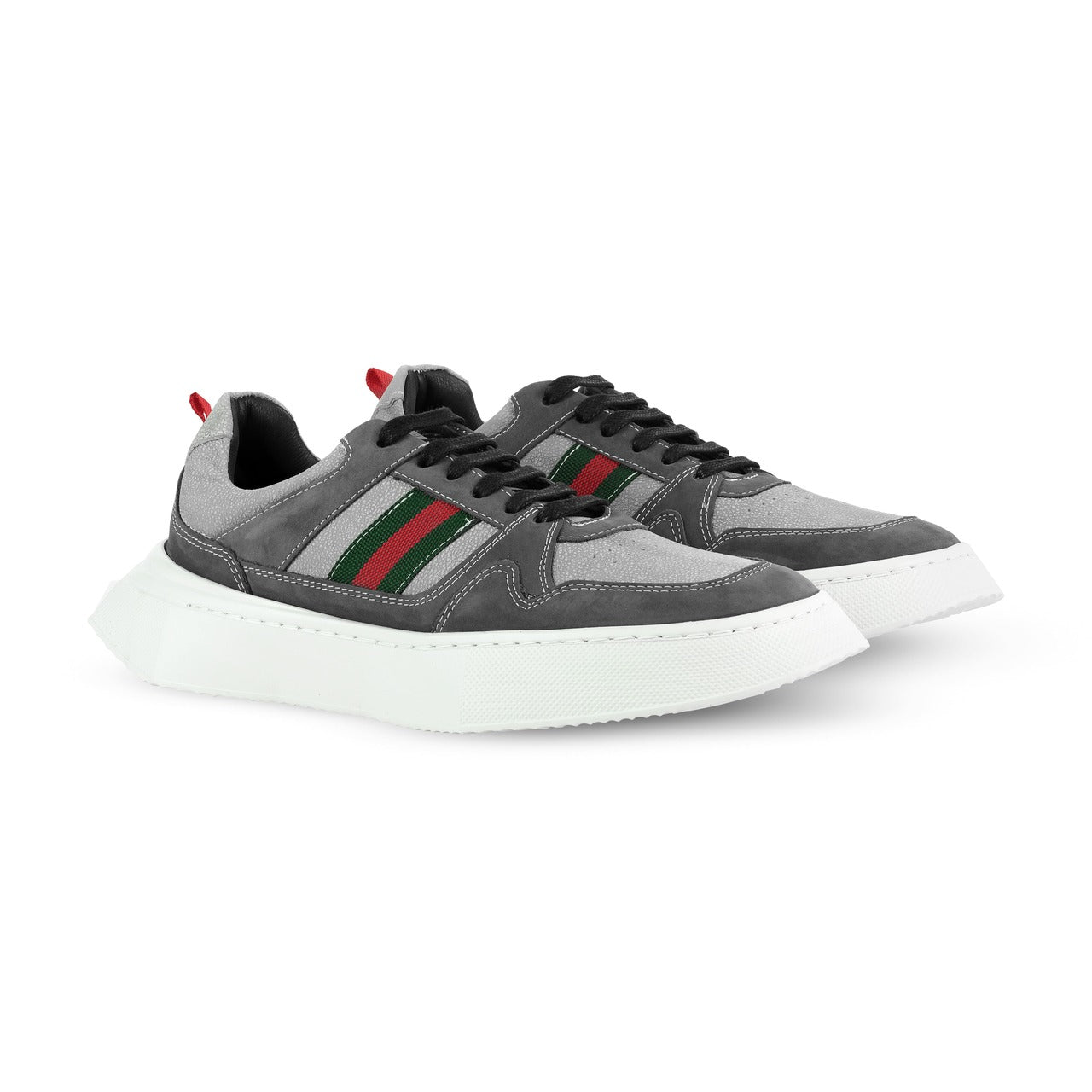 Ascot Leather Sheepskin Sneakers