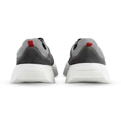 Ascot Leather Sheepskin Sneakers