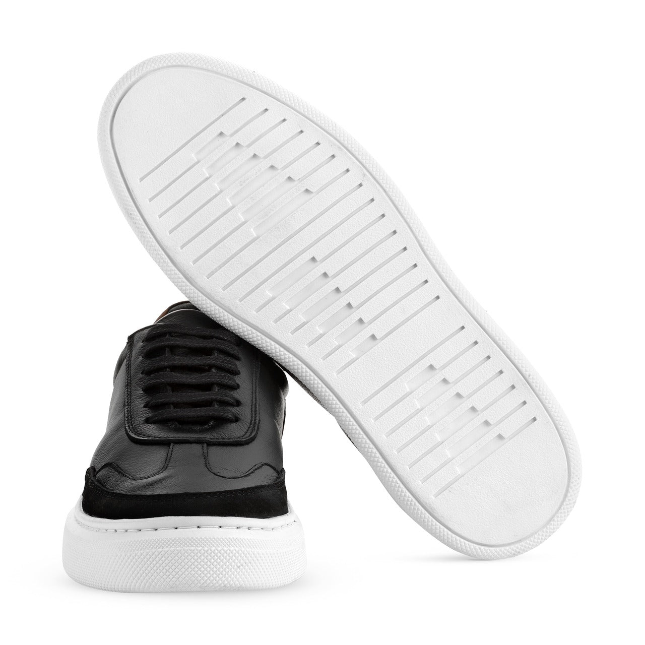 Ashford Leather Sheepskin Sneakers