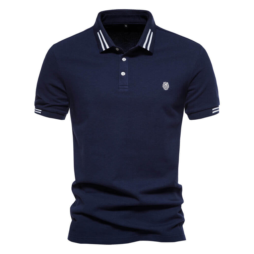 100% Cotton Polo Shirt - Classic Lion