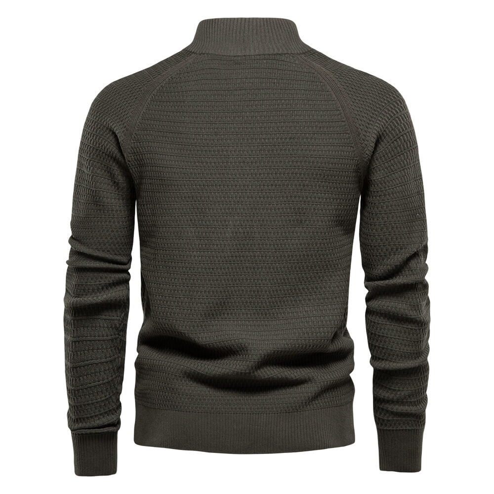 100% Cotton Cardigan - Italian Elegance