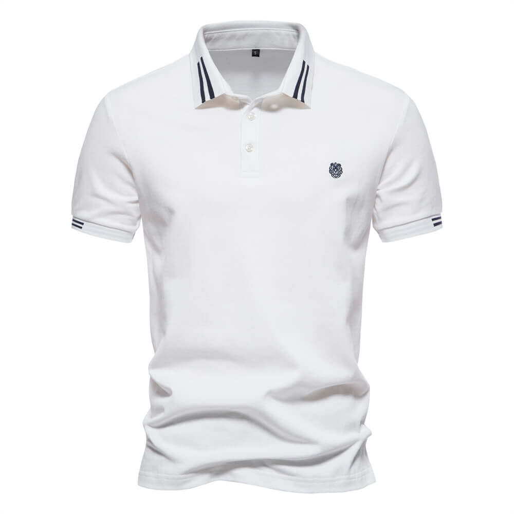 100% Cotton Polo Shirt - Classic Lion