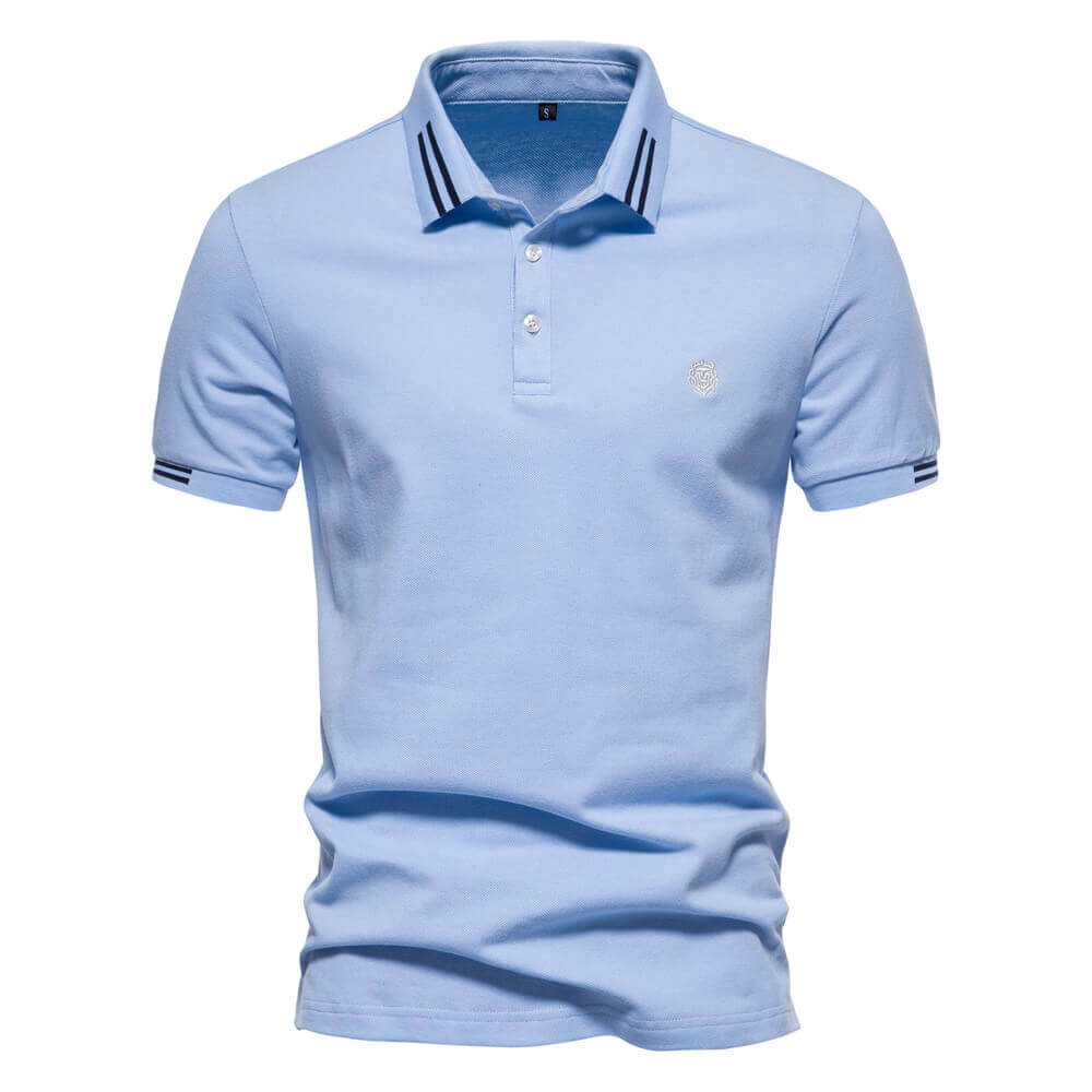 100% Cotton Polo Shirt - Classic Lion