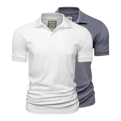 2 Pima Cotton Polo Shirt Set