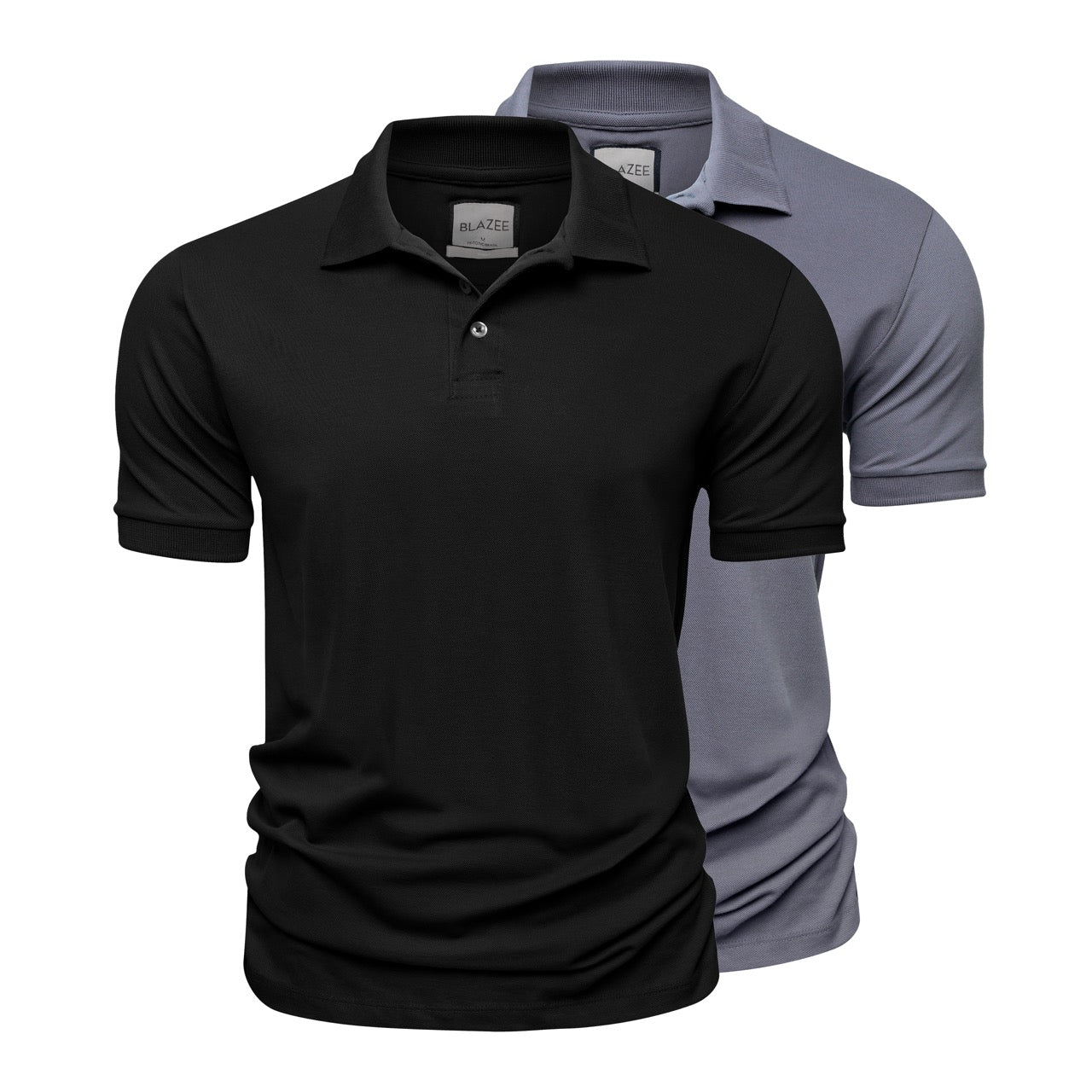2 Pima Cotton Polo Shirt Set